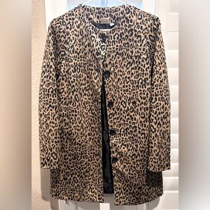 Chic Leopard Coat